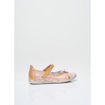 LITTLE MARY - Ballerines beige en cuir pour fille - Taille 29 - Modz