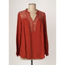DEUX TWO - Blouse orange en viscose - Femme - Taille 38 - Modz