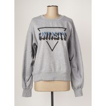 ANDY & LUCY - Sweat-shirt gris en coton - Femme - Taille 36 - Modz
