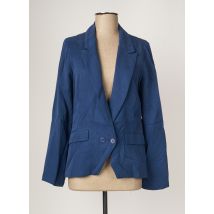 2 TWO - Blazer bleu en tencel - Femme - Taille 40 - Modz