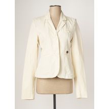 DN.SIXTY SEVEN - Blazer beige en coton pour femme - Taille 38 - Modz