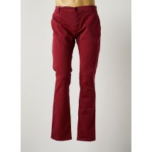 DONOVAN - Pantalon chino rouge en coton pour homme - Taille W33 - Modz