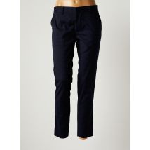 TEDDY SMITH - Pantalon chino bleu en polyester - Femme - Taille W25 - Modz