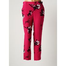 VILA - Pantalon droit rose en viscose - Femme - Taille 36 - Modz