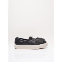 VICTORIA - Mocassins gris en cuir - Femme - Taille 39 - Modz