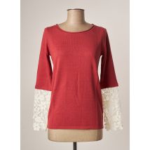 BREIZH ANGEL - Pull rouge en viscose - Femme - Taille 38 - Modz