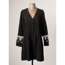 OPULLENCE - Robe courte noir en polyester - Femme - Taille 40 - Modz