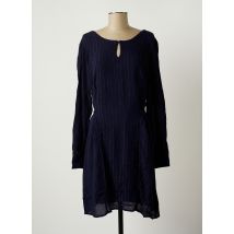 FREE - Robe mi-longue bleu en polyester - Femme - Taille 40 - Modz