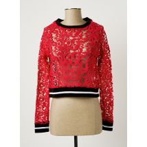 TEDDY SMITH - Sweat-shirt rose en polyester - Femme - Taille 34 - Modz