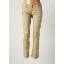 SIXTY SEVEN - Pantalon chino beige en coton - Femme - Taille W31 - Modz