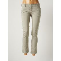 DONOVAN - Pantalon 7/8 gris en coton pour femme - Taille W26 - Modz