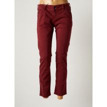 DONOVAN - Pantalon 7/8 rouge en coton pour femme - Taille W29 - Modz