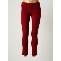 REIKO - Pantalon 7/8 rouge en coton - Femme - Taille W24 - Modz