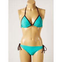 LITTLE MARCEL - Maillot de bain 2 pièces bleu en polyamide - Femme - Taille 34 - Modz
