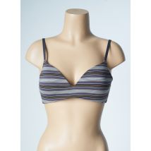 SASSA - Soutien-gorge gris en coton - Femme - Taille 80A - Modz