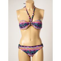 YSABEL MORA - Maillot de bain 2 pièces violet en polyamide - Femme - Taille 38 - Modz