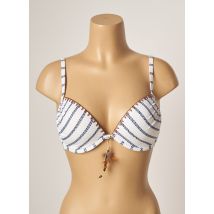 LINGADORE - Haut de maillot de bain blanc en polyester - Femme - Taille 100C - Modz
