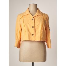 FRED SABATIER - Veste casual orange en polyester - Femme - Taille 46 - Modz