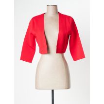 SMASHED LEMON - Boléro rouge en polyester - Femme - Taille 40 - Modz