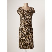 SMASHED LEMON - Robe mi-longue noir en viscose - Femme - Taille 38 - Modz