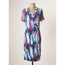 SMASHED LEMON - Robe mi-longue bleu en viscose - Femme - Taille 40 - Modz