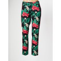 SMASHED LEMON - Pantalon slim noir en coton - Femme - Taille 38 - Modz