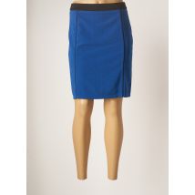 SMASHED LEMON - Jupe mi-longue bleu en polyester - Femme - Taille 40 - Modz