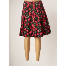 SMASHED LEMON - Jupe mi-longue noir en polyester - Femme - Taille 38 - Modz