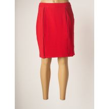 SMASHED LEMON - Jupe mi-longue rouge en polyester - Femme - Taille 38 - Modz