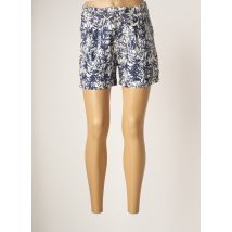 SMASHED LEMON - Short bleu en coton - Femme - Taille 40 - Modz