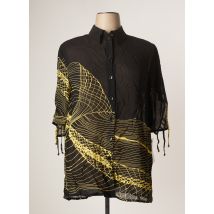 CHALOU - Chemisier noir en viscose - Femme - Taille 46 - Modz