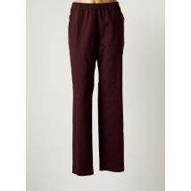 STARK - Pantalon droit rouge en viscose - Femme - Taille 48 - Modz