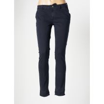 MAISON CLOCHARD - Pantalon chino bleu en coton - Femme - Taille W30 - Modz