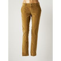 MAISON CLOCHARD - Pantalon chino beige en coton - Femme - Taille W30 - Modz