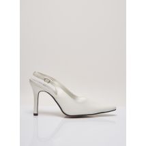 DEJEAN PARIS - Escarpins blanc en textile - Femme - Taille 36 - Modz