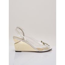 AZUREE - Sandales/Nu pieds jaune en autre matiere - Femme - Taille 36 - Modz