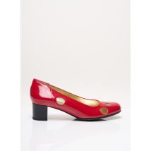 AZUREE - Escarpins rouge en cuir - Femme - Taille 35 - Modz