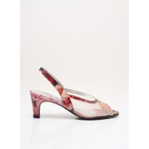 AZUREE - Sandales/Nu pieds rose en cuir - Femme - Taille 35 - Modz