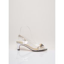 AZUREE - Escarpins gris en cuir - Femme - Taille 36 - Modz