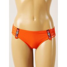 BANANA MOON - Bas de maillot de bain orange en polyamide - Femme - Taille 36 - Modz