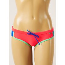 BANANA MOON - Bas de maillot de bain rouge en polyamide - Femme - Taille 34 - Modz