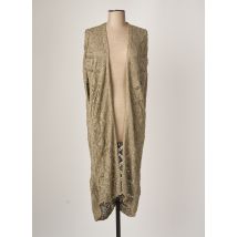 O'NEILL - Gilet manches courtes vert en coton - Femme - Taille 40 - Modz