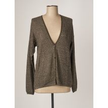 MONTAGUT - Gilet manches longues vert en laine - Femme - Taille 36 - Modz