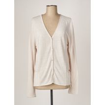 POLES - Gilet manches longues rose en viscose - Femme - Taille 40 - Modz