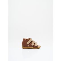 POM D'API - Sandales/Nu pieds marron en cuir - Garçon - Taille 18 - Modz