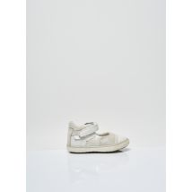NOËL - Ballerines blanc en cuir - Fille - Taille 19 - Modz
