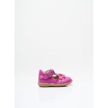 NOËL - Sandales/Nu pieds violet en cuir - Fille - Taille 18 - Modz