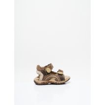 STONES AND BONES - Sandales/Nu pieds marron en cuir - Garçon - Taille 19 - Modz