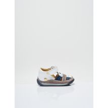 FALCOTTO - Sandales/Nu pieds blanc en cuir - Garçon - Taille 19 - Modz