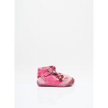 BABYBOTTE - Sandales/Nu pieds rose en cuir - Fille - Taille 17 - Modz